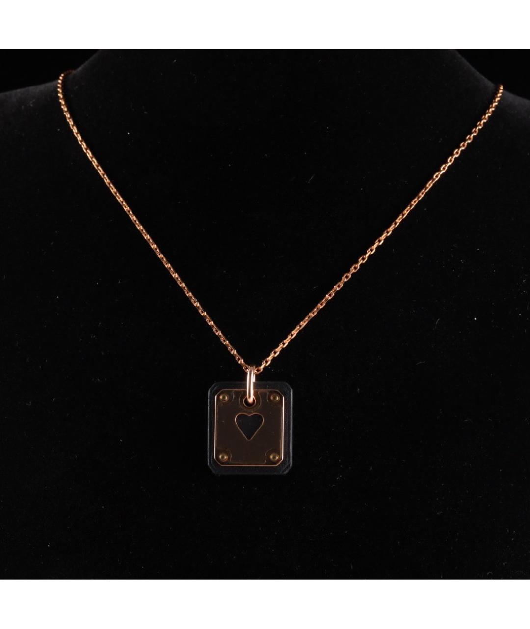 HERMES Золотая металлическая подвеска, фото 6