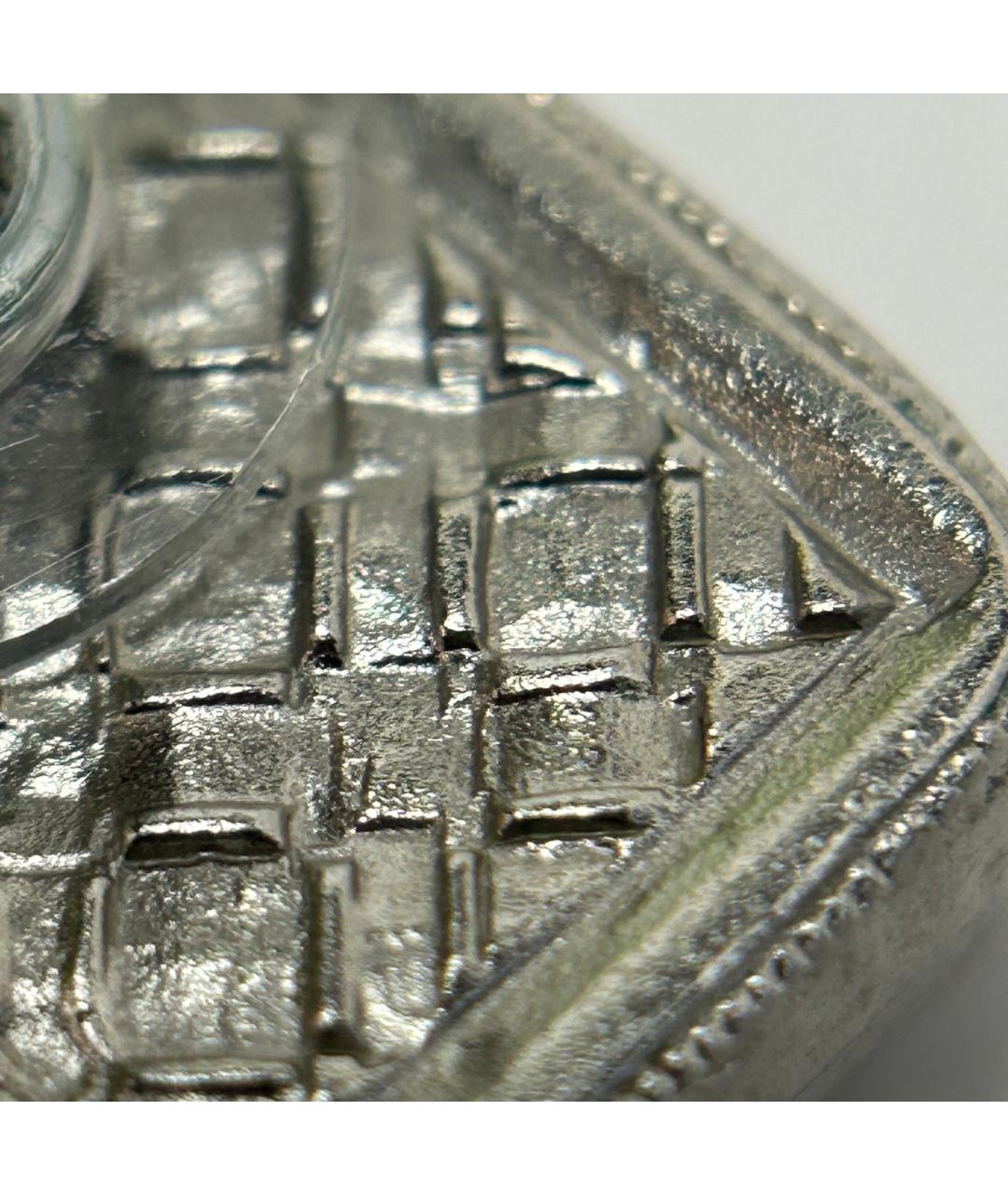 CHANEL Черные металлические серьги, фото 9