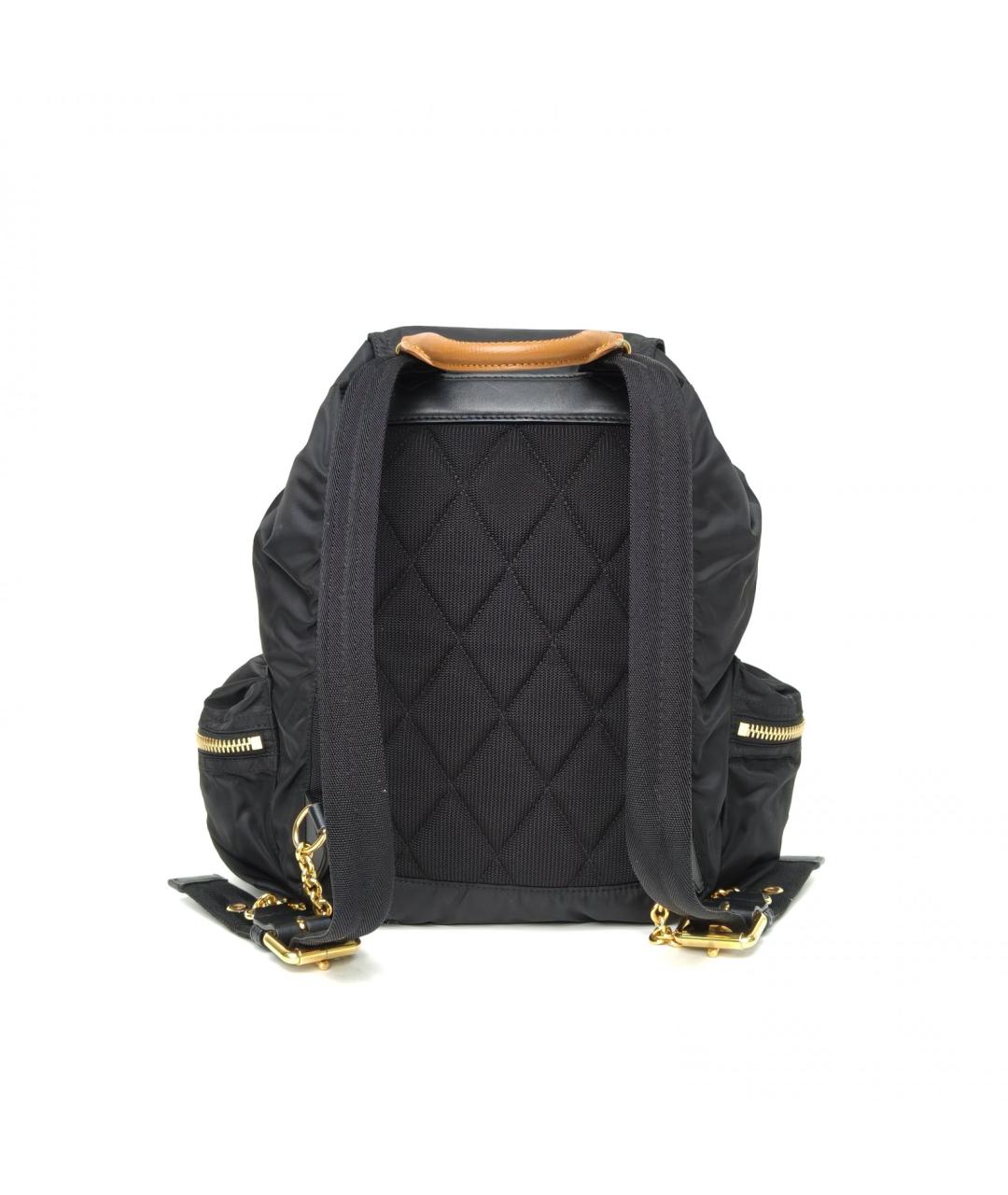 BURBERRY Черный тканевый рюкзак, фото 4