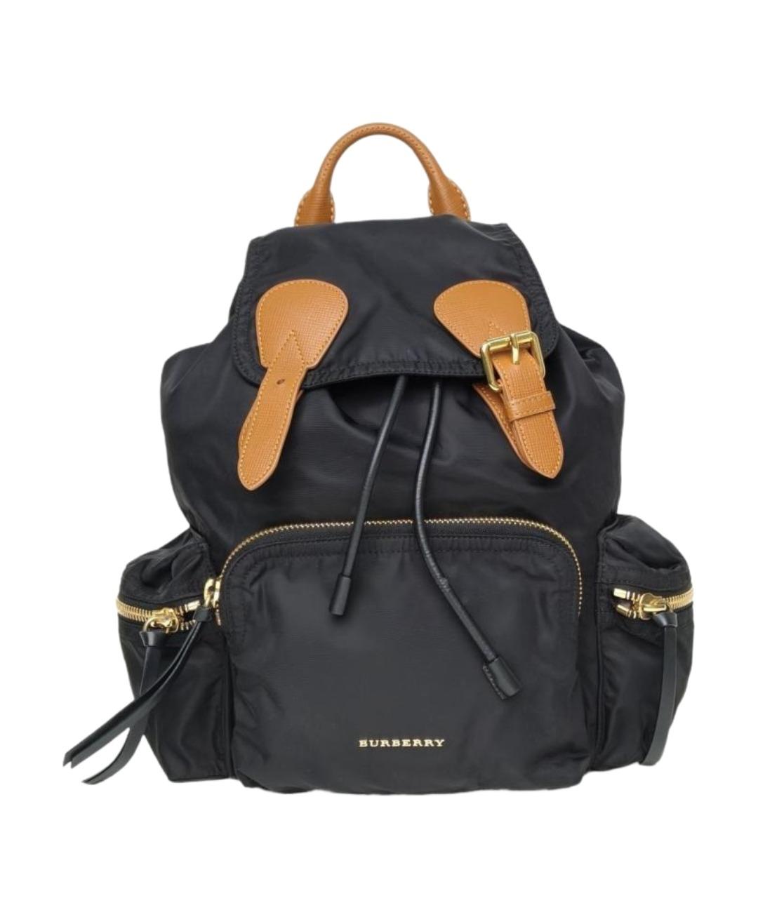 BURBERRY Черный тканевый рюкзак, фото 1