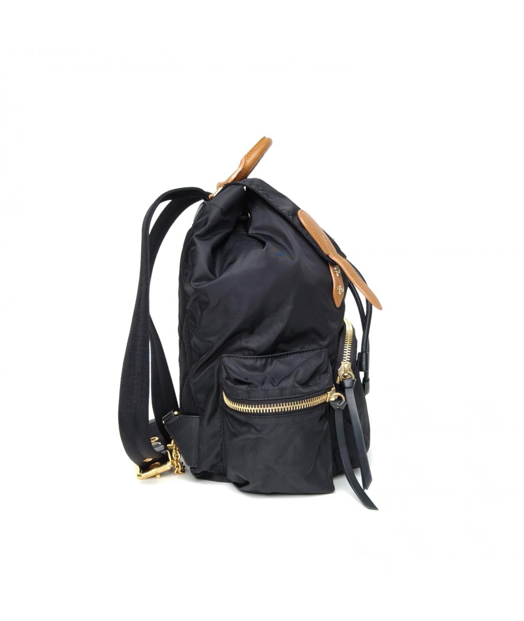 BURBERRY Черный тканевый рюкзак, фото 6