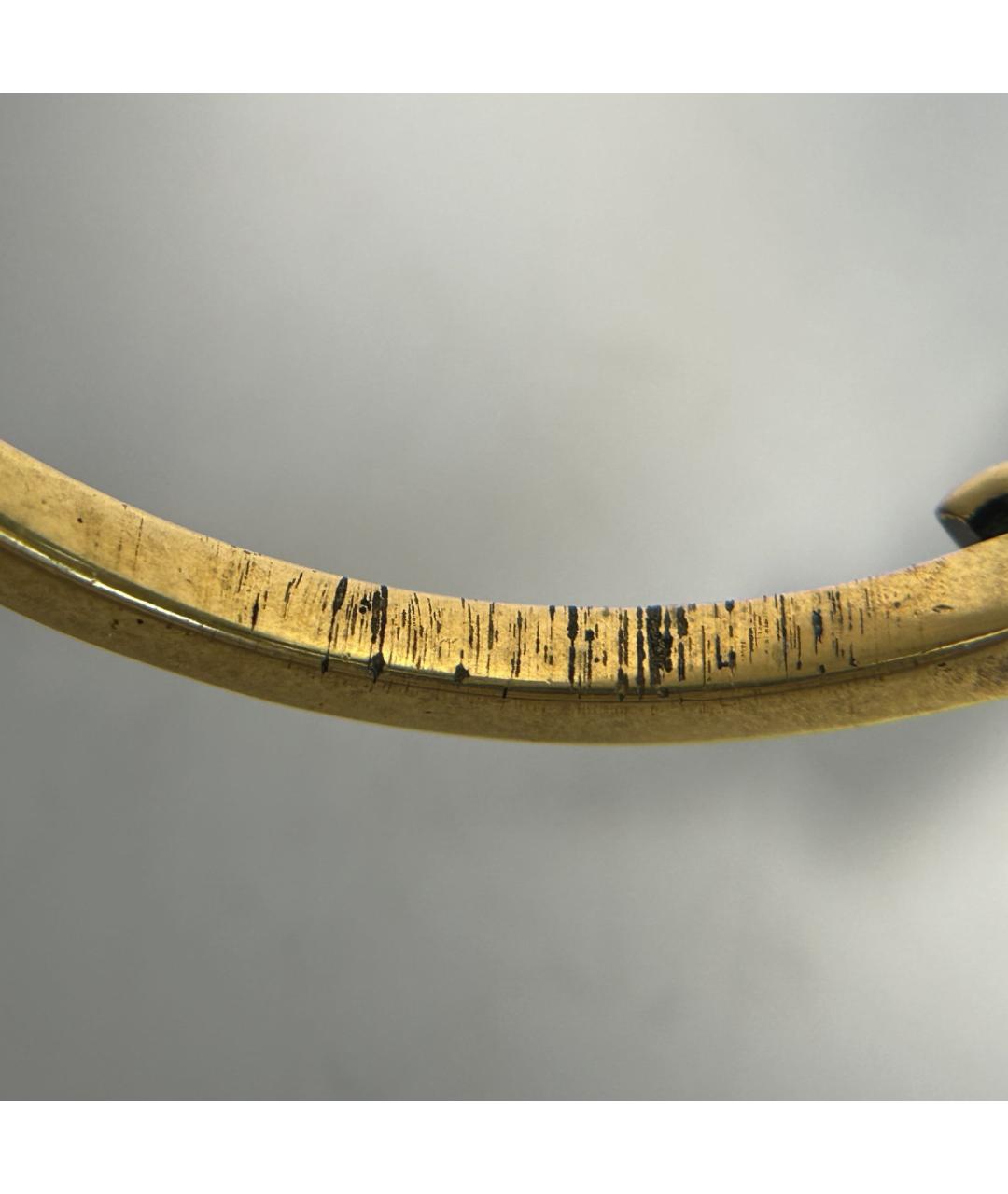 CHRISTIAN DIOR Золотой металлический браслет, фото 8