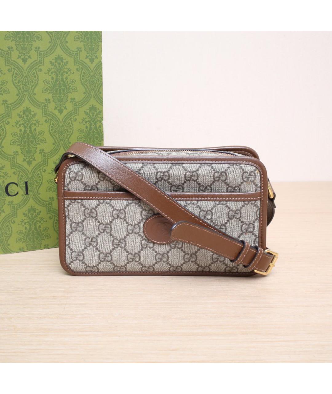 GUCCI Бежевая сумка через плечо, фото 2