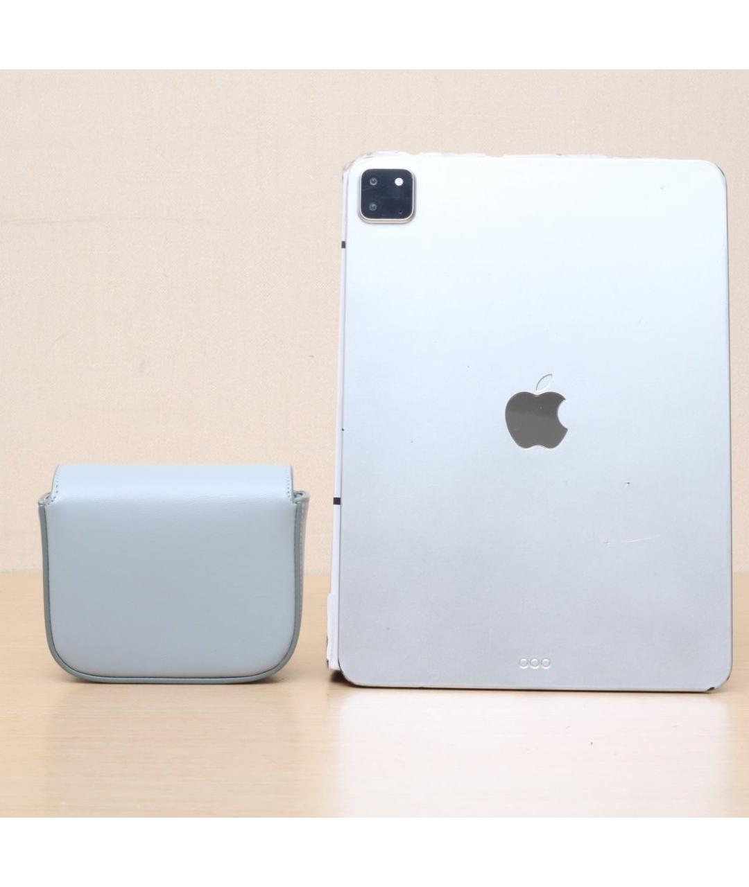 CELINE Голубая кожаная сумка через плечо, фото 7