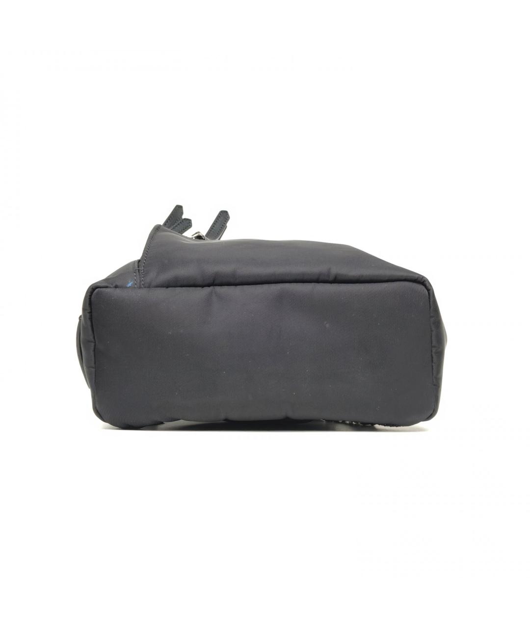 FENDI Черный тканевый рюкзак, фото 6