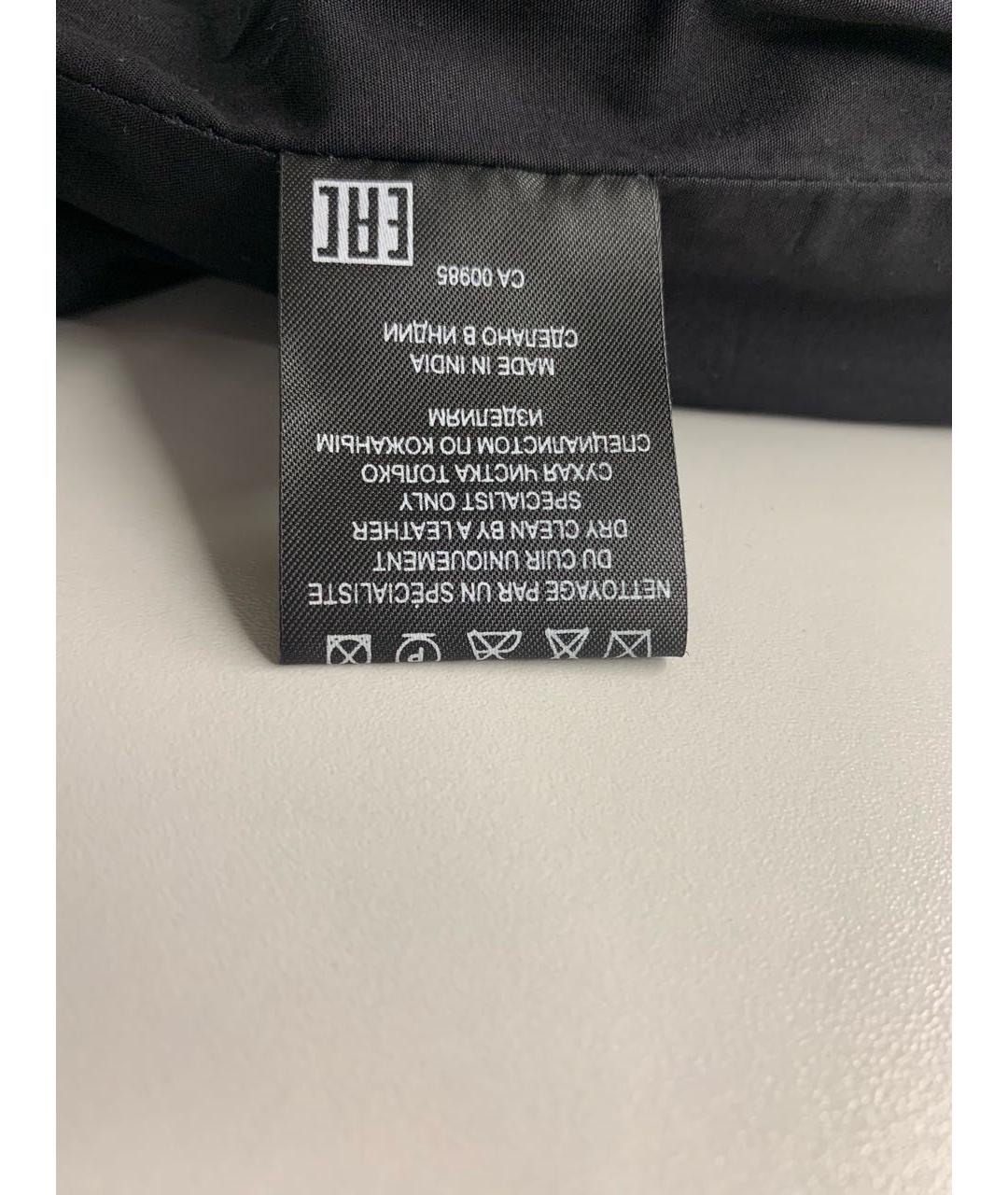 ISABEL MARANT Черная кожаная юбка мини, фото 7