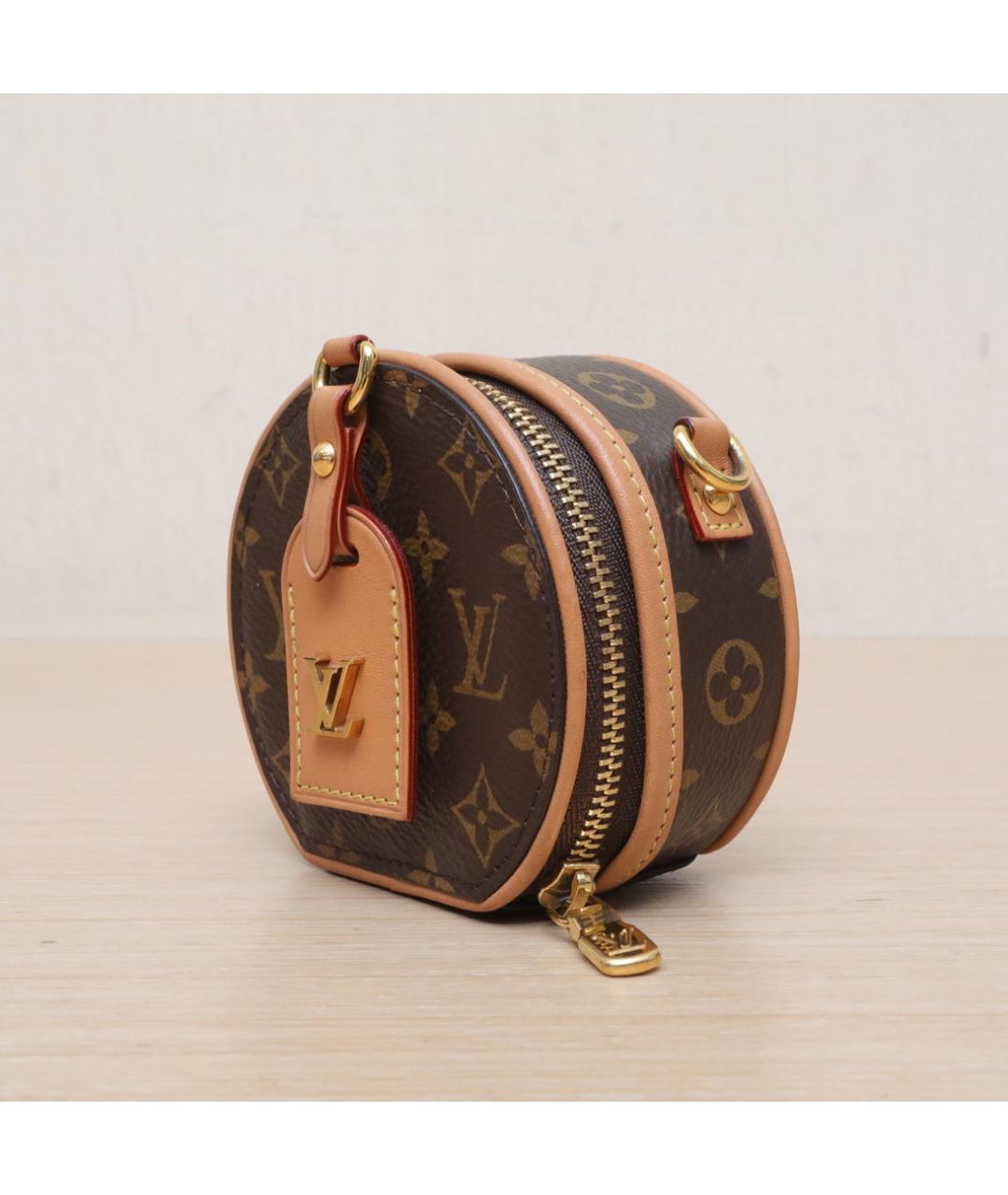 LOUIS VUITTON Коричневая сумка через плечо, фото 4