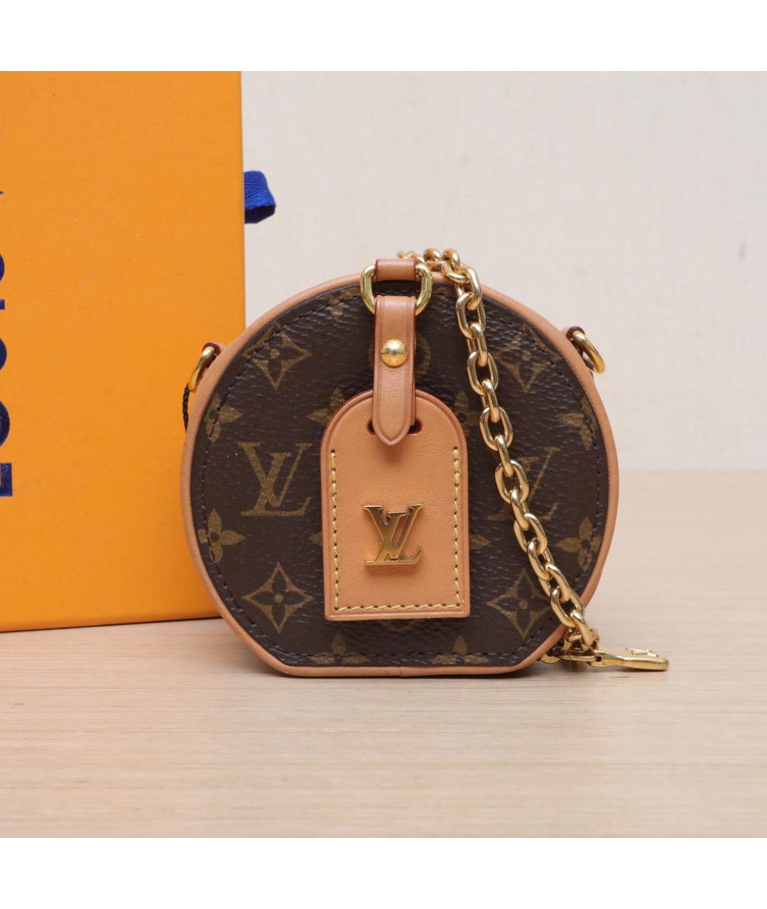 LOUIS VUITTON Коричневая сумка через плечо, фото 2