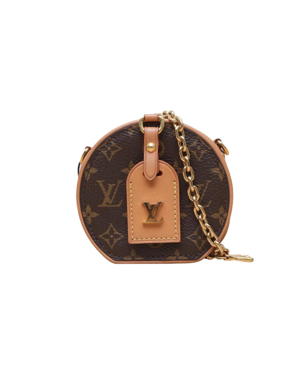 LOUIS VUITTON Коричневая сумка через плечо, фото 10