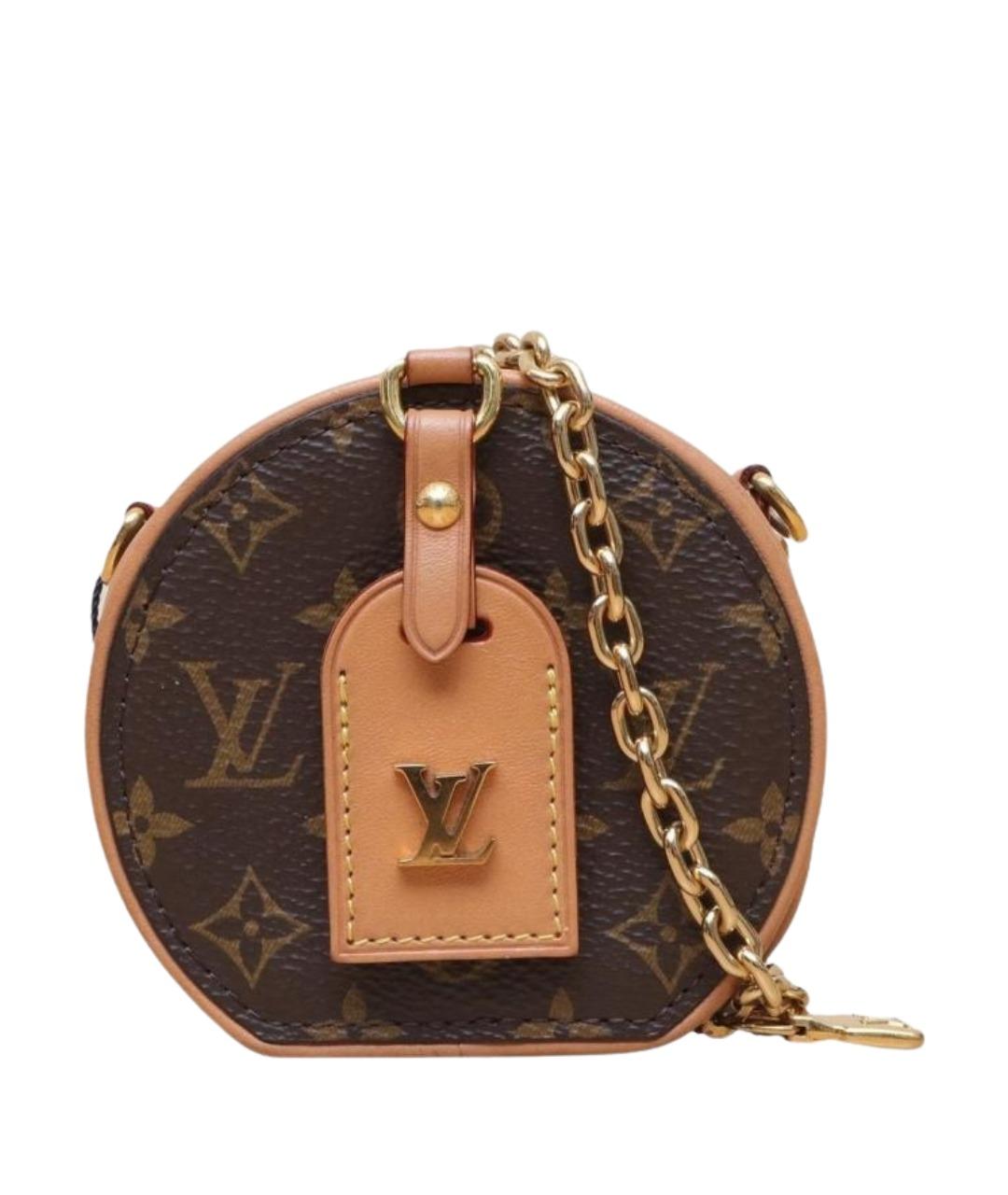 LOUIS VUITTON Коричневая сумка через плечо, фото 1