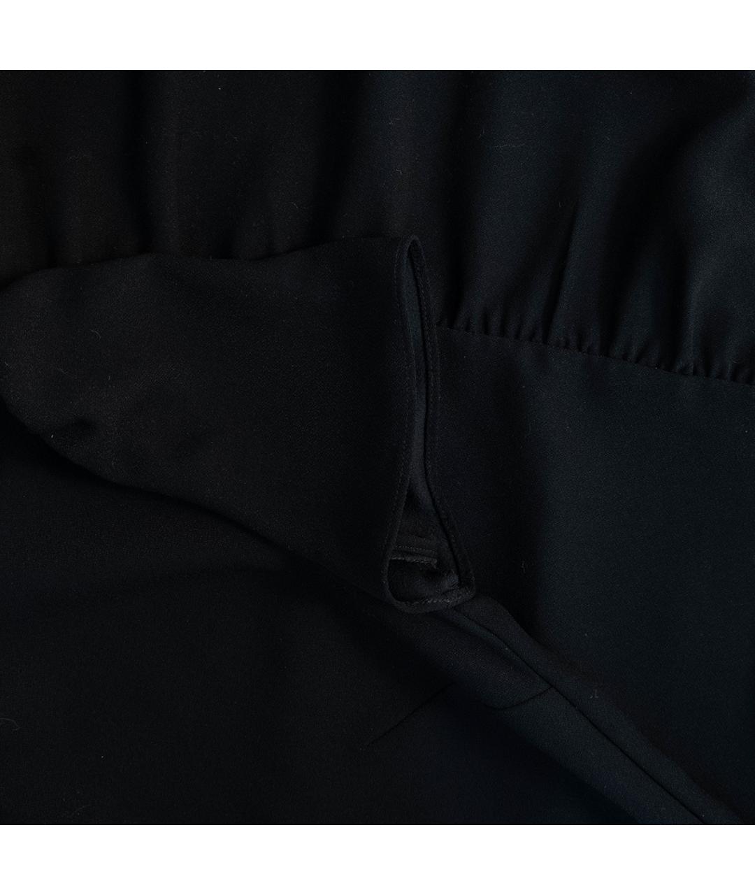 RED VALENTINO Черное повседневное платье, фото 4