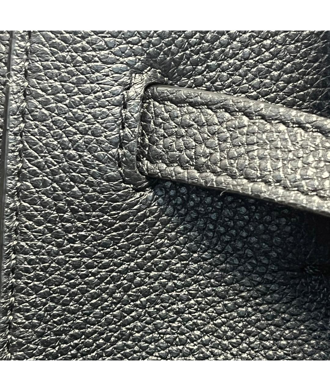 CELINE Черная кожаная сумка через плечо, фото 9