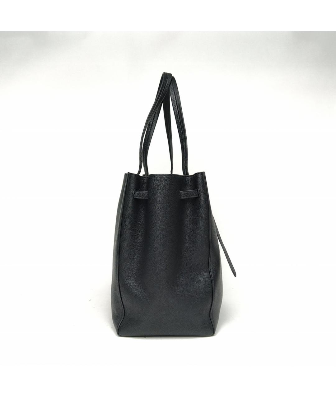 CELINE Черная кожаная сумка через плечо, фото 5