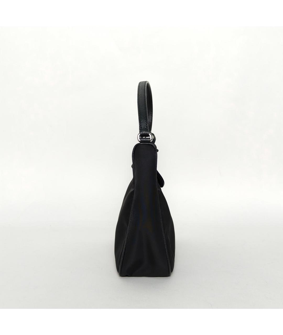 PRADA Черная тканевая сумка через плечо, фото 2