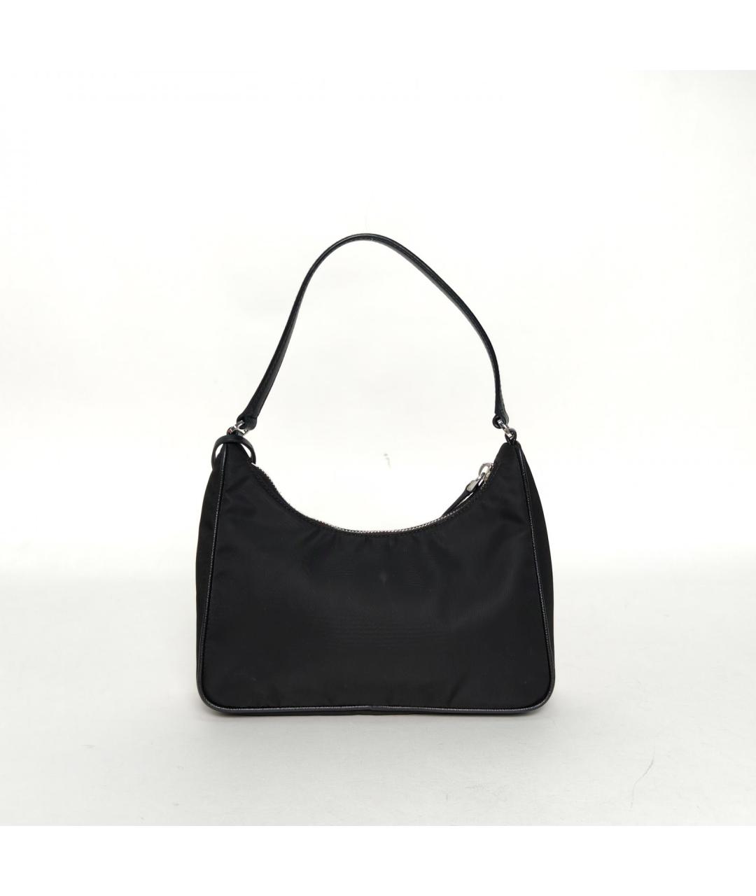 PRADA Черная тканевая сумка через плечо, фото 8