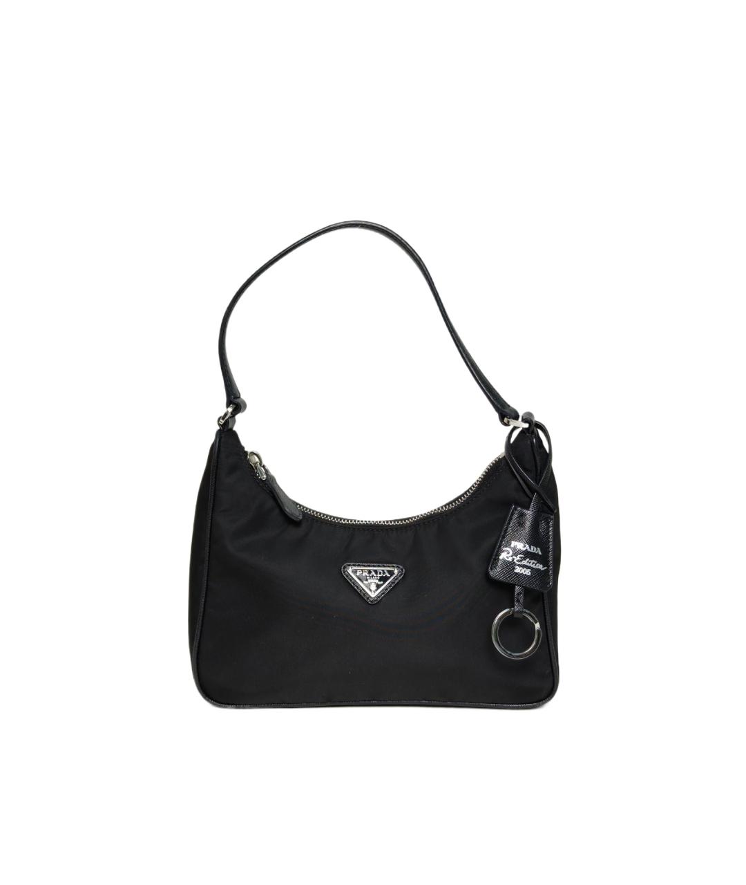 PRADA Черная тканевая сумка через плечо, фото 10