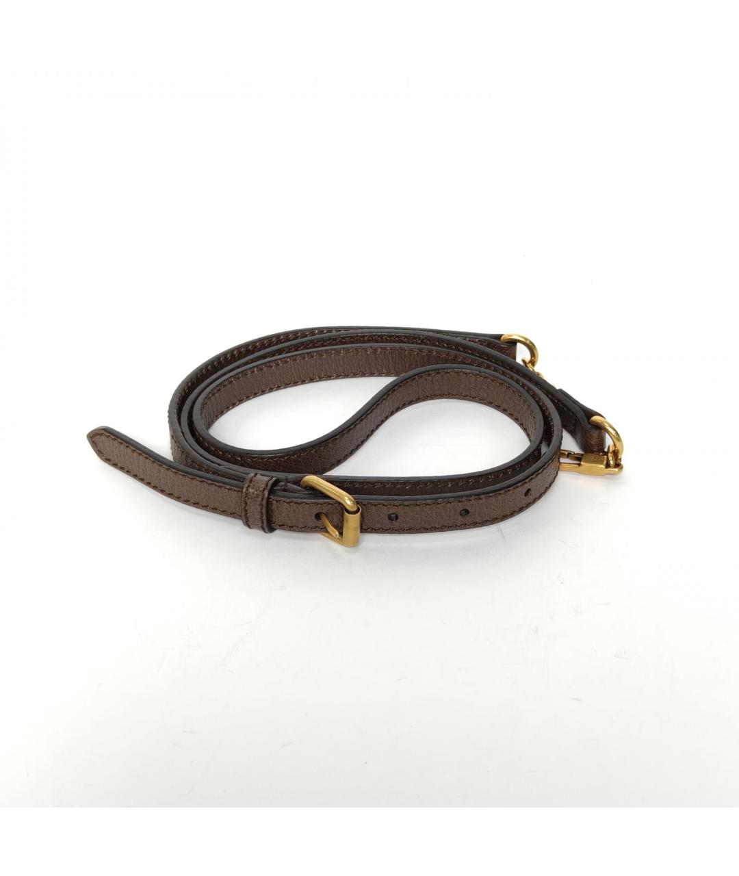 GUCCI Коричневая сумка с короткими ручками, фото 8