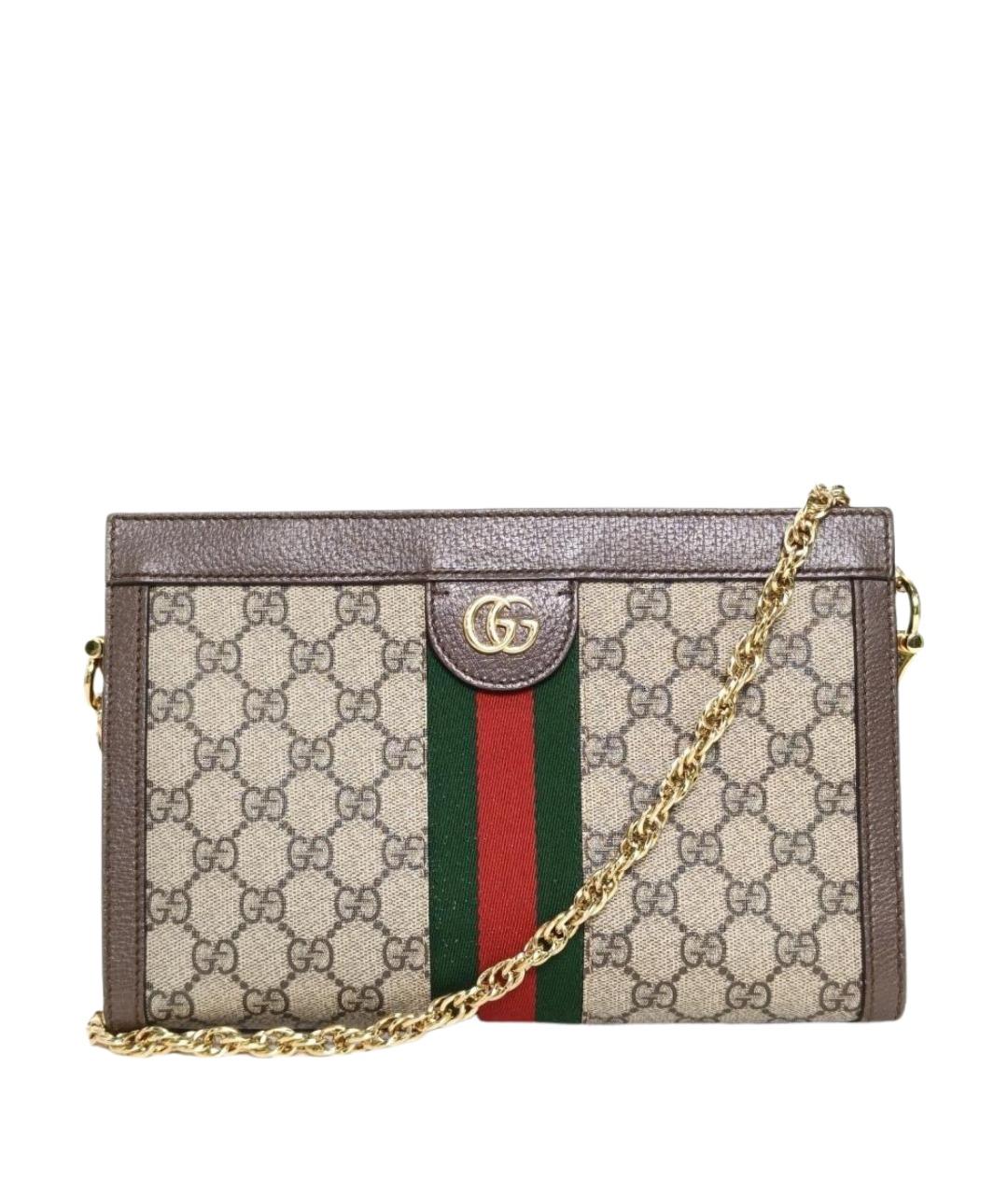 GUCCI Бежевая сумка через плечо, фото 1