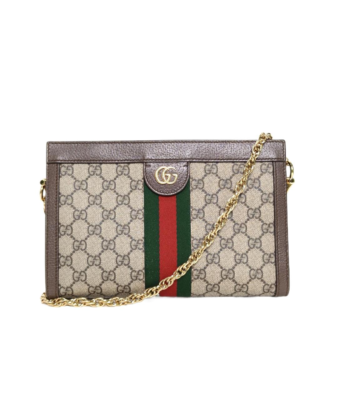 GUCCI Бежевая сумка через плечо, фото 10