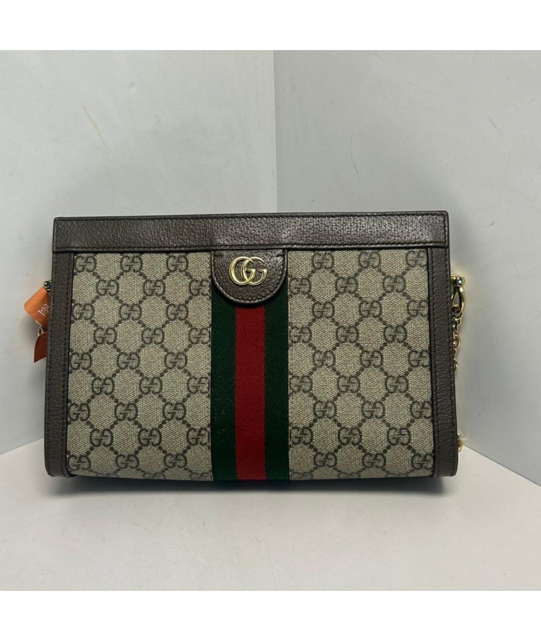 GUCCI Бежевая сумка через плечо, фото 9