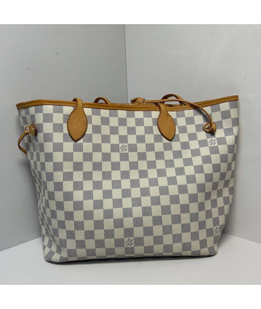 LOUIS VUITTON Белая сумка тоут, фото 9