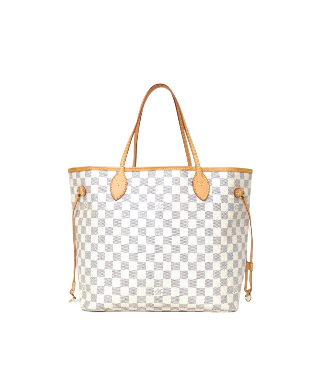 LOUIS VUITTON Белая сумка тоут, фото 10