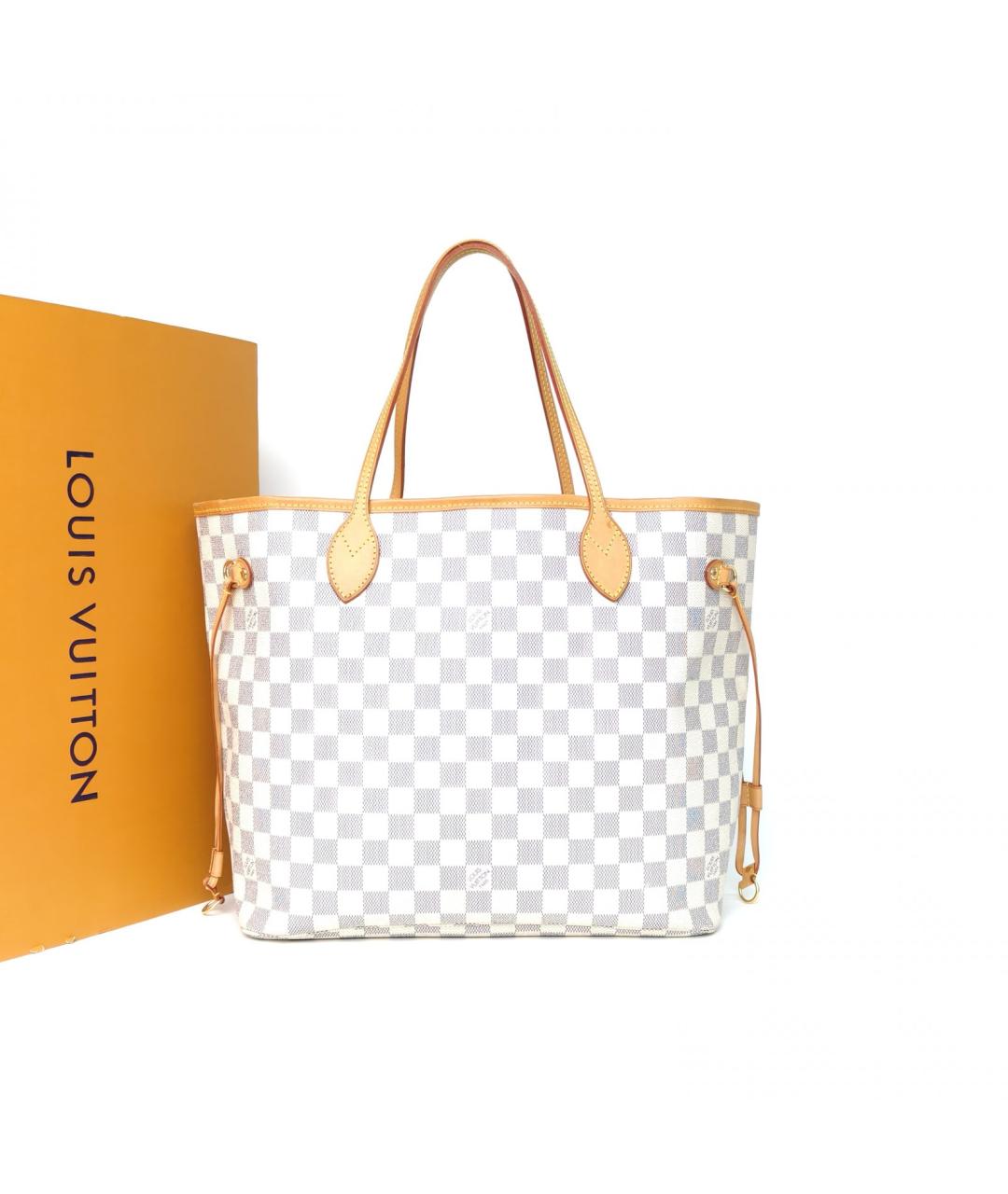 LOUIS VUITTON Белая сумка тоут, фото 8
