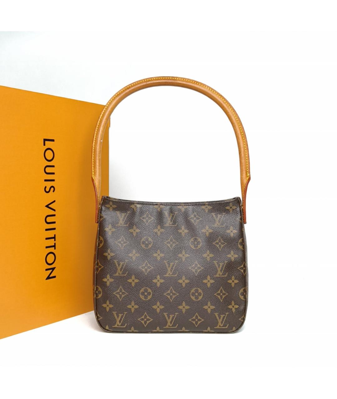 LOUIS VUITTON Коричневая сумка через плечо, фото 8