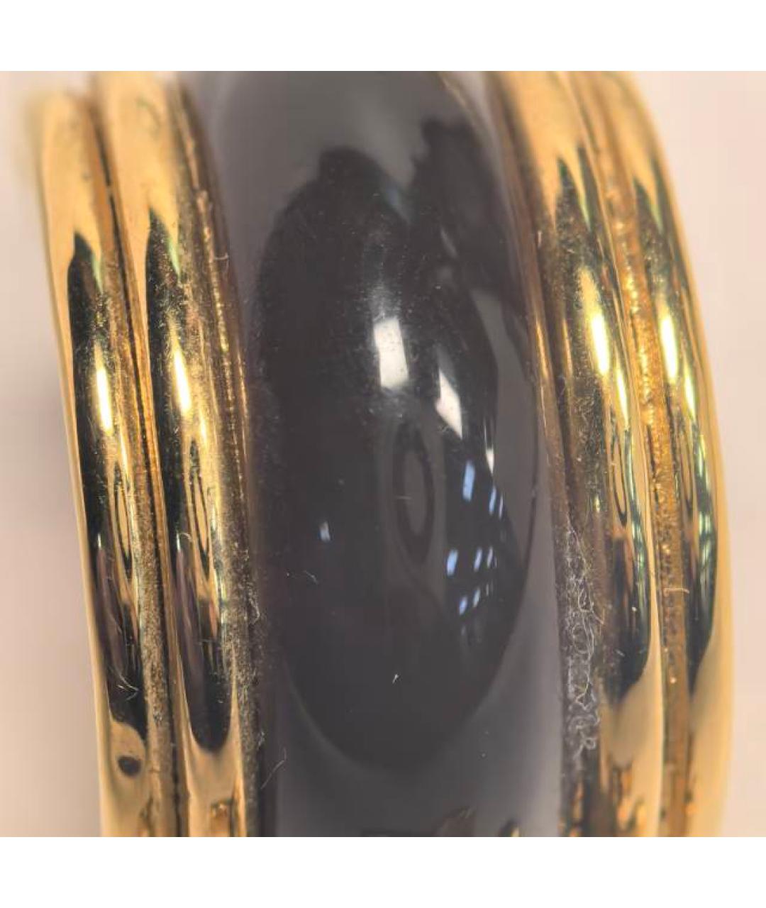 CHANEL Золотые металлические серьги, фото 9