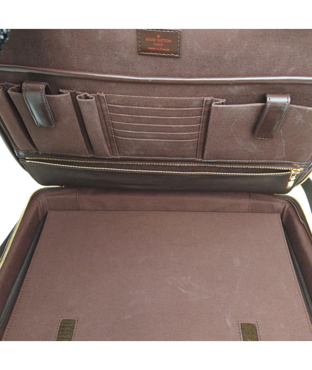 LOUIS VUITTON Коричневая сумка на плечо, фото 7