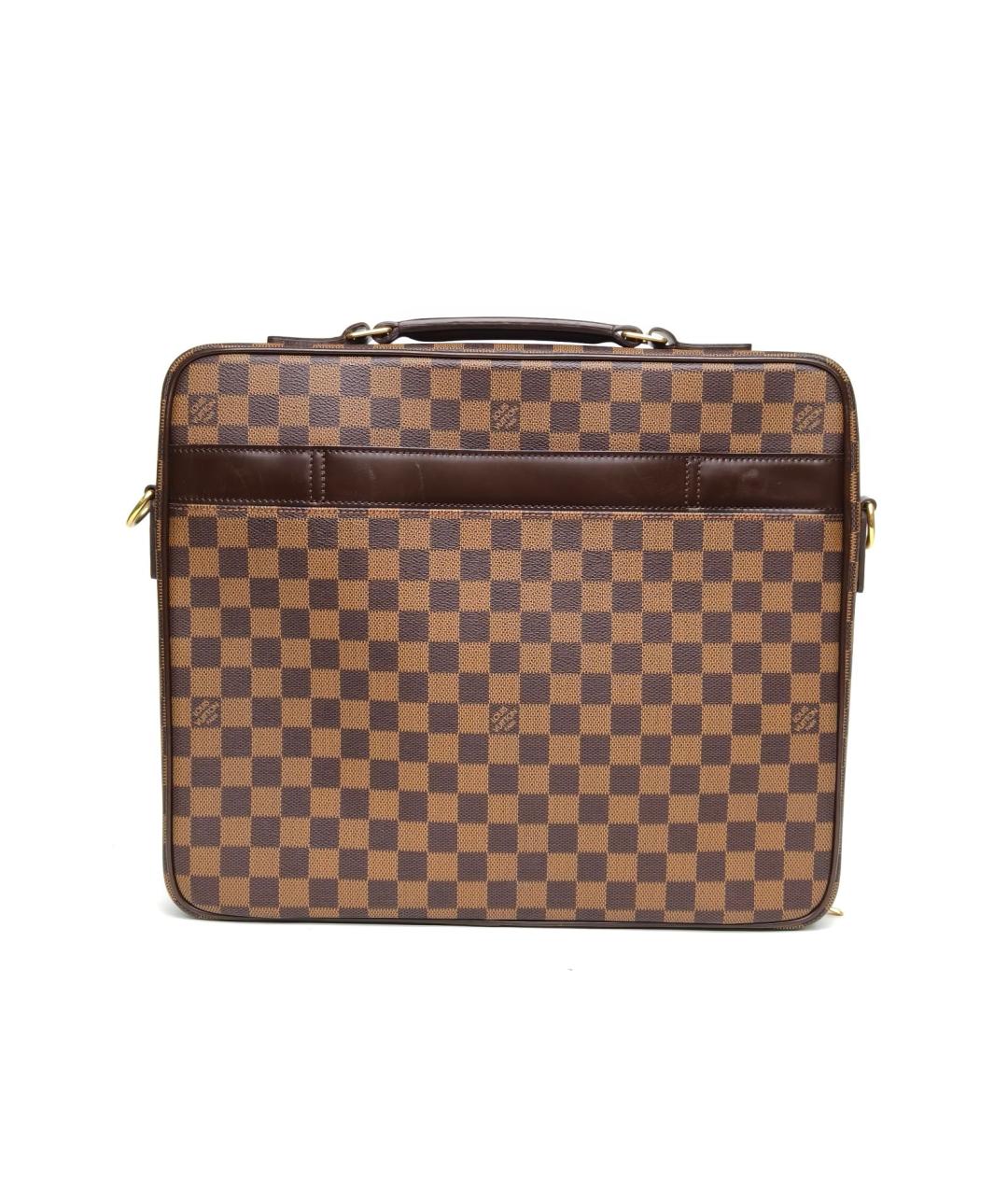 LOUIS VUITTON Коричневая сумка на плечо, фото 4