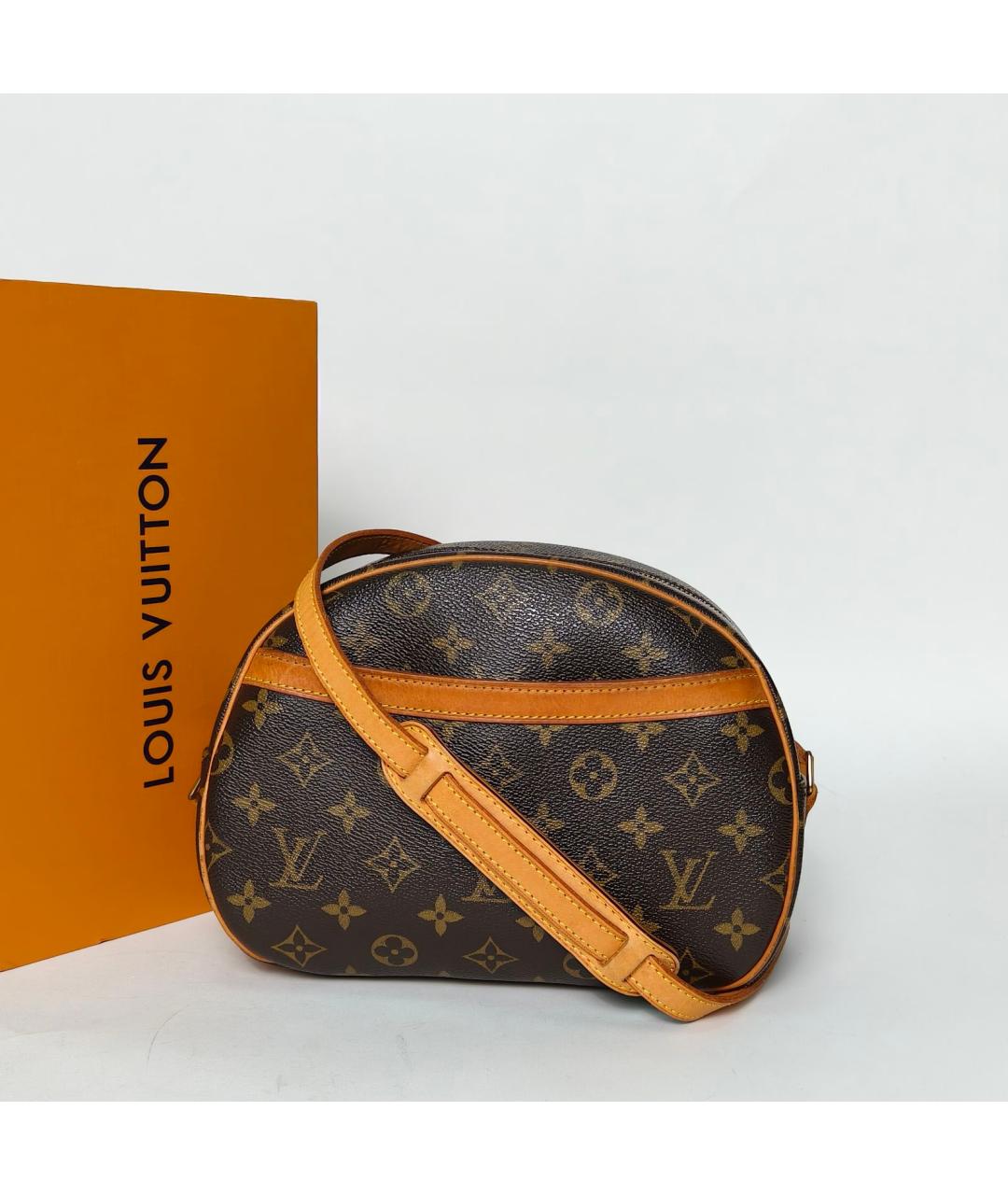 LOUIS VUITTON Коричневая сумка через плечо, фото 8