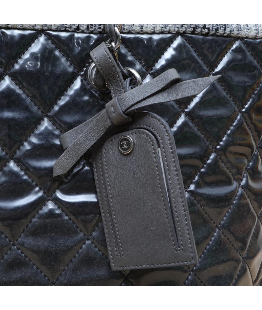 CHANEL Серая сумка тоут, фото 8