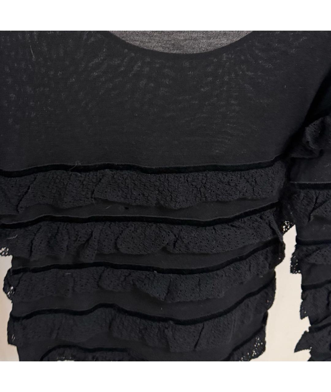 BLUMARINE Черный шерстяной джемпер / свитер, фото 4