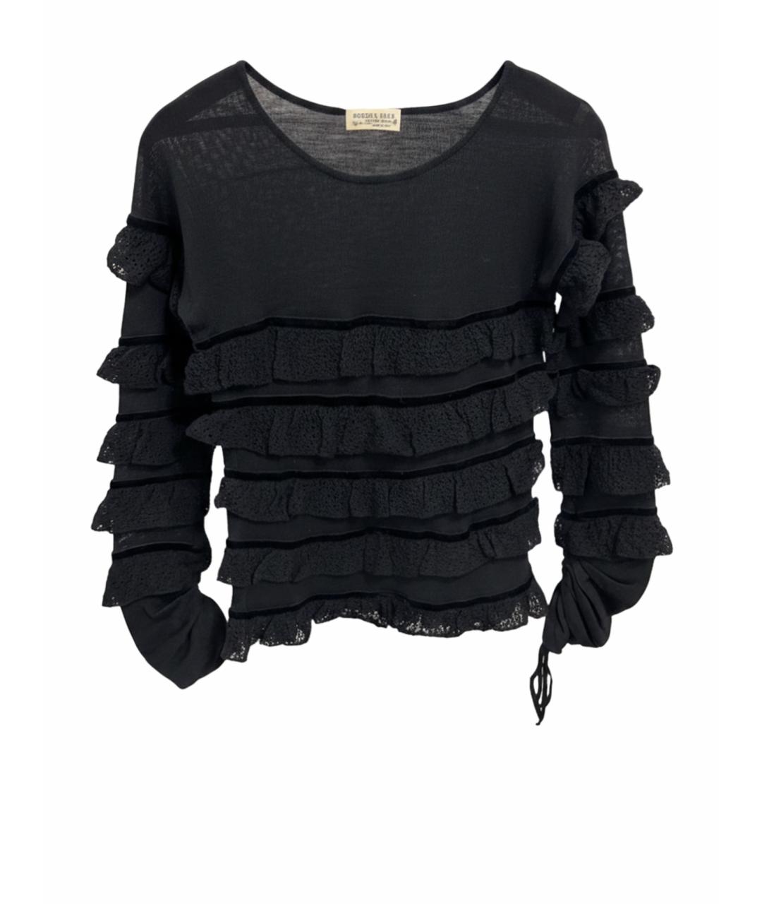 BLUMARINE Черный шерстяной джемпер / свитер, фото 1