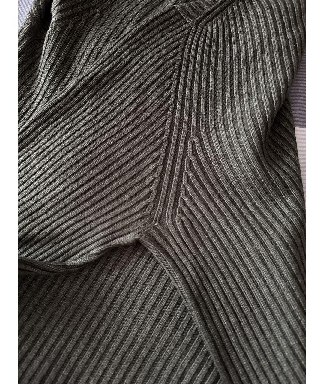 ALEXANDER MCQUEEN Зеленый шерстяной джемпер / свитер, фото 6