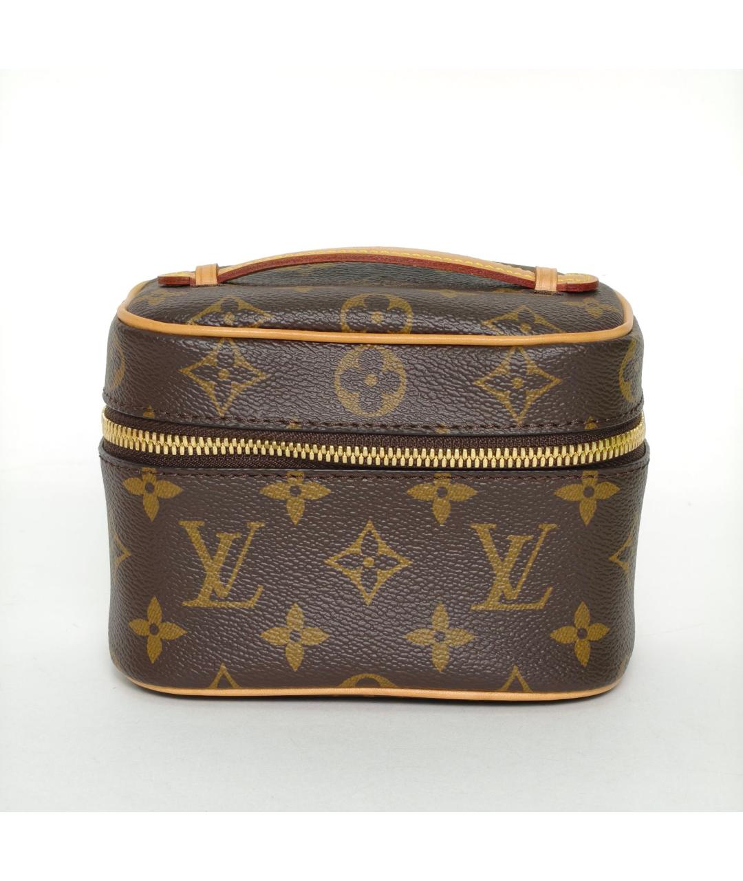 LOUIS VUITTON Коричневая косметичка, фото 2