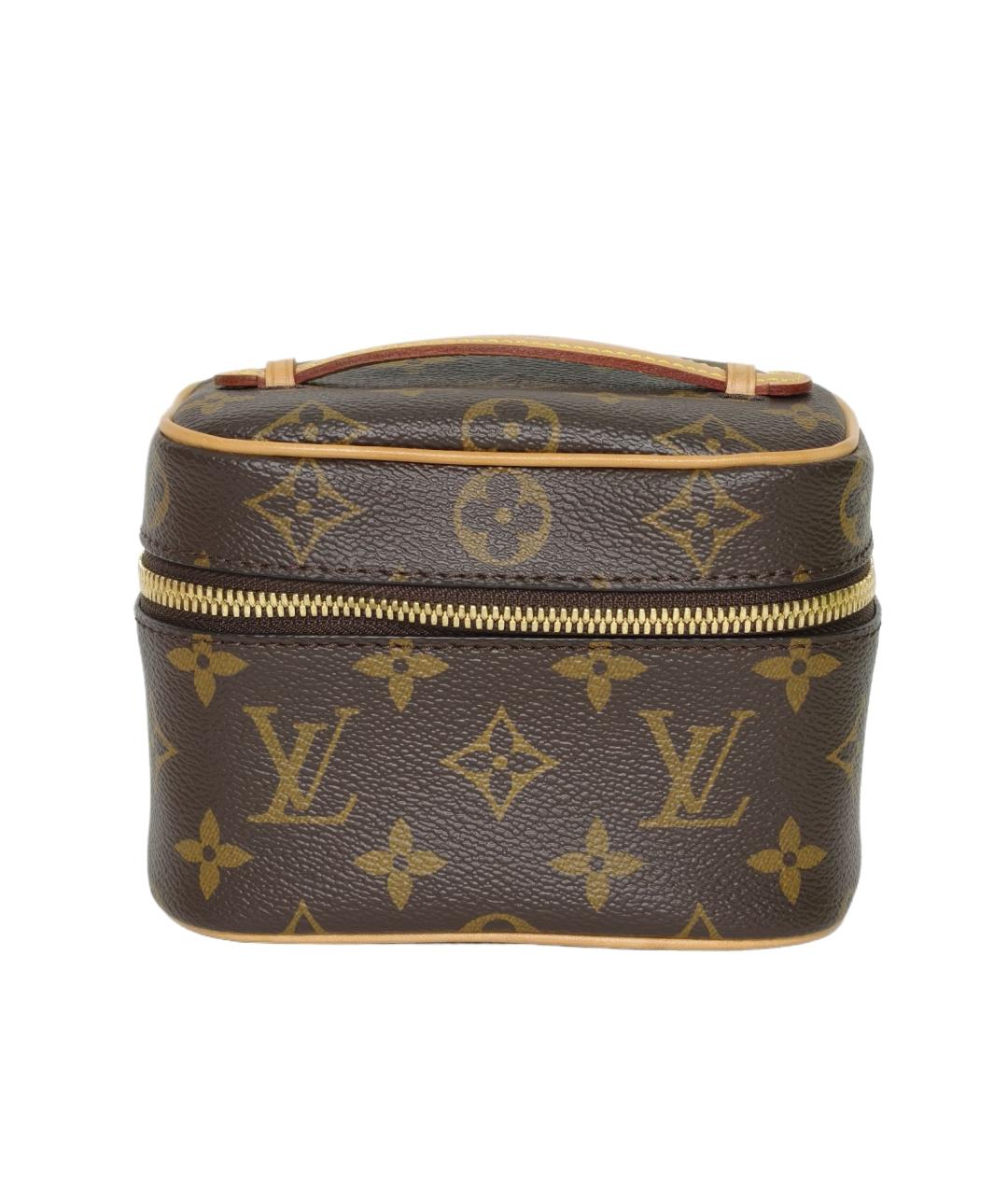 LOUIS VUITTON Коричневая косметичка, фото 1