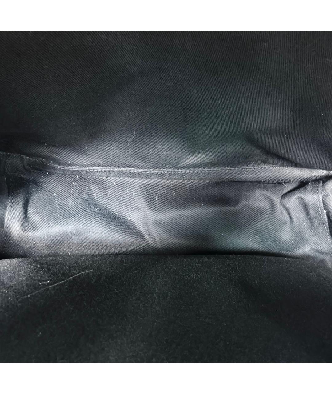 VALENTINO Черный кожаный рюкзак, фото 6