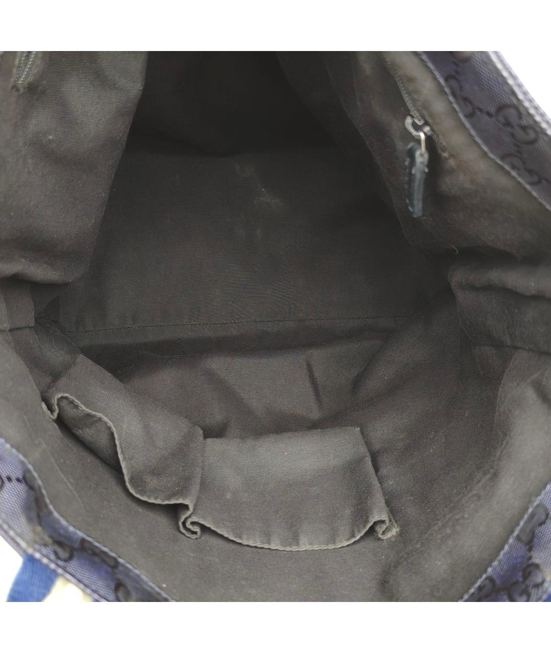 GUCCI Темно-синяя сумка через плечо, фото 7