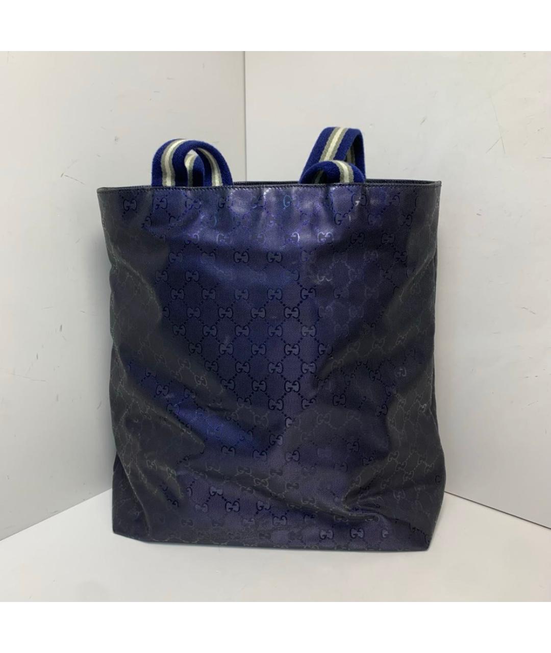 GUCCI Темно-синяя сумка через плечо, фото 9