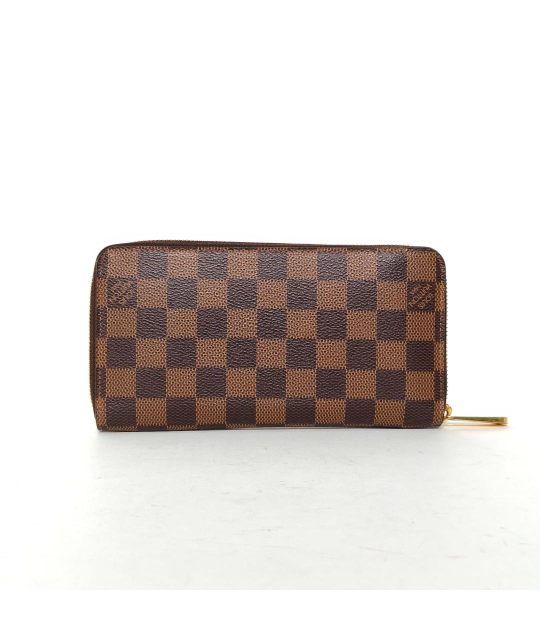 LOUIS VUITTON Коричневый кошелек, фото 4