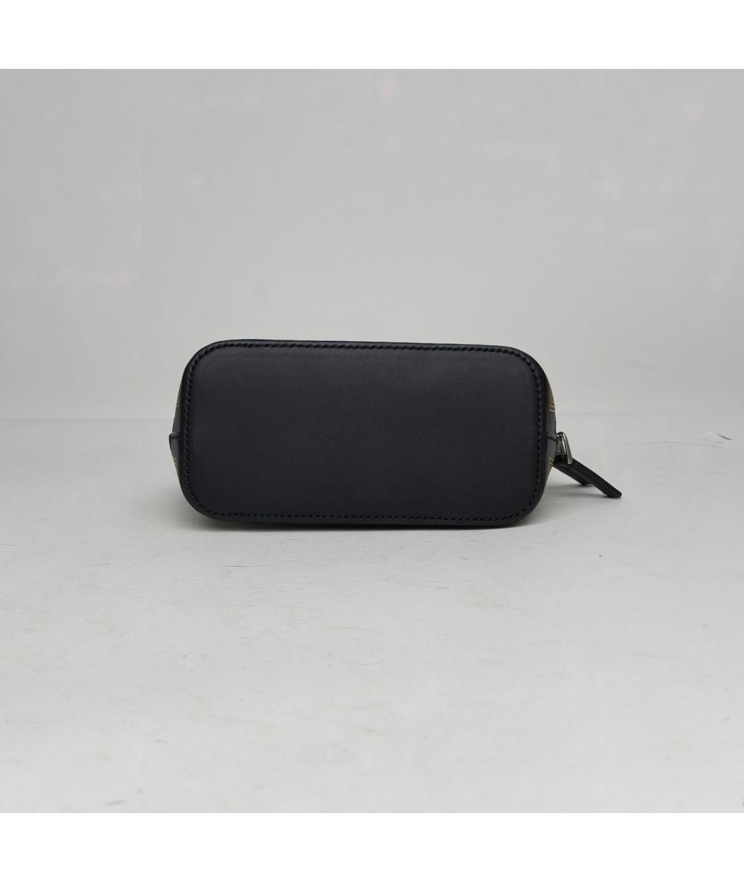 GUCCI Черная кожаная сумка через плечо, фото 6