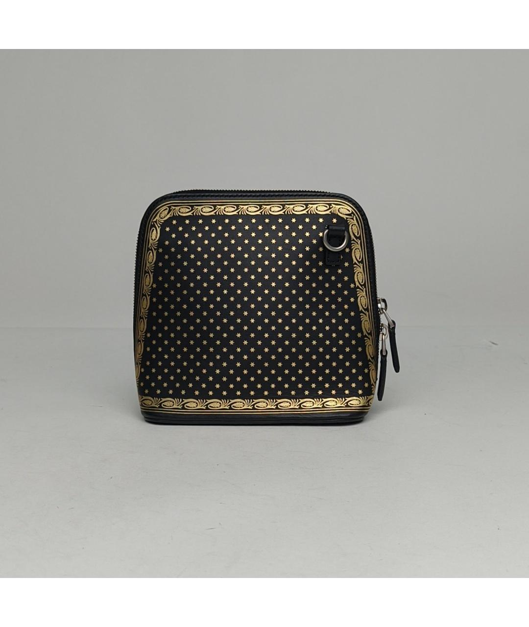 GUCCI Черная кожаная сумка через плечо, фото 4