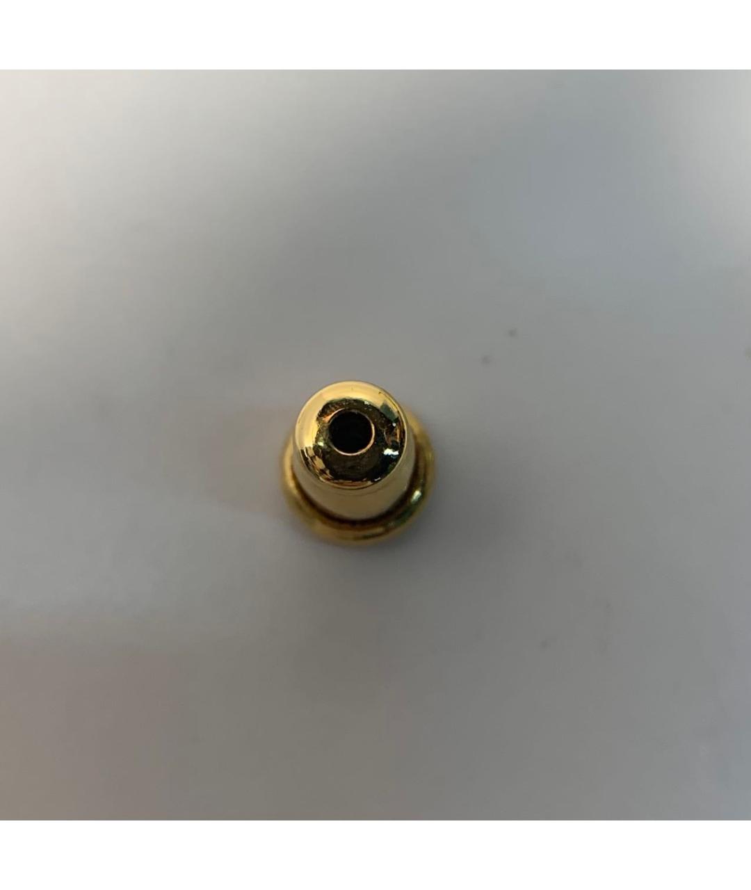 FENDI Золотые металлические серьги, фото 8