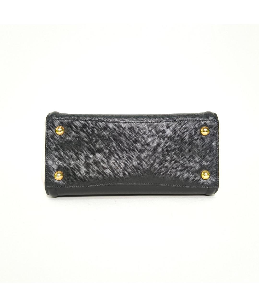 PRADA Черная кожаная сумка через плечо, фото 6