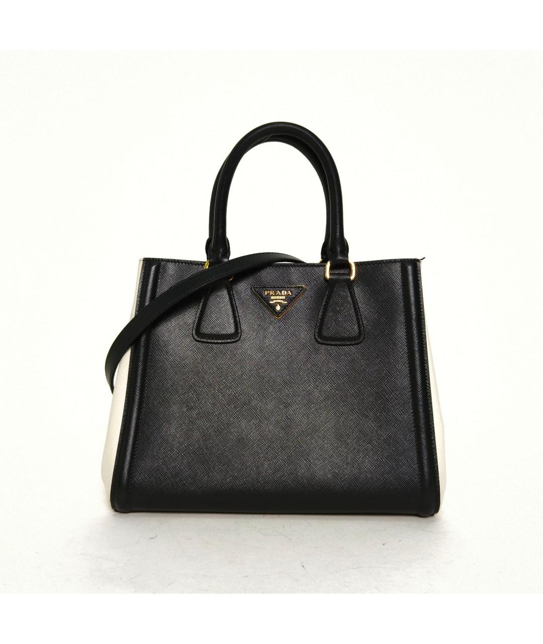 PRADA Черная кожаная сумка через плечо, фото 2