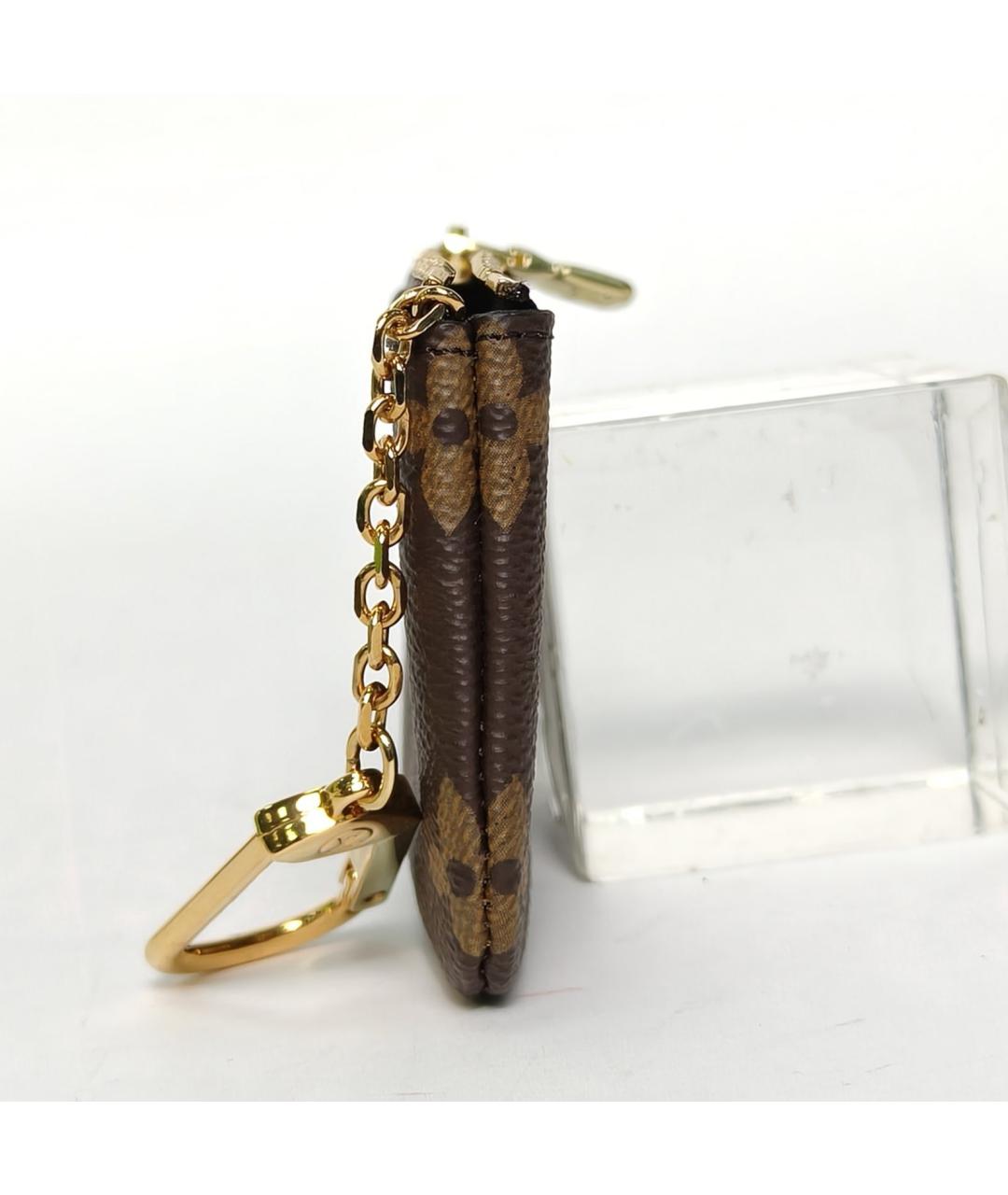 LOUIS VUITTON Коричневый кошелек, фото 6