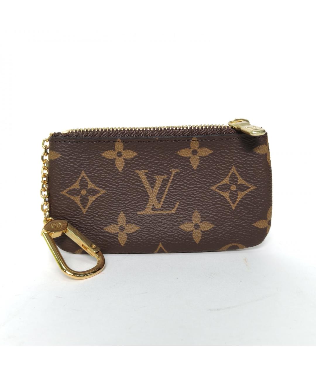 LOUIS VUITTON Коричневый кошелек, фото 2