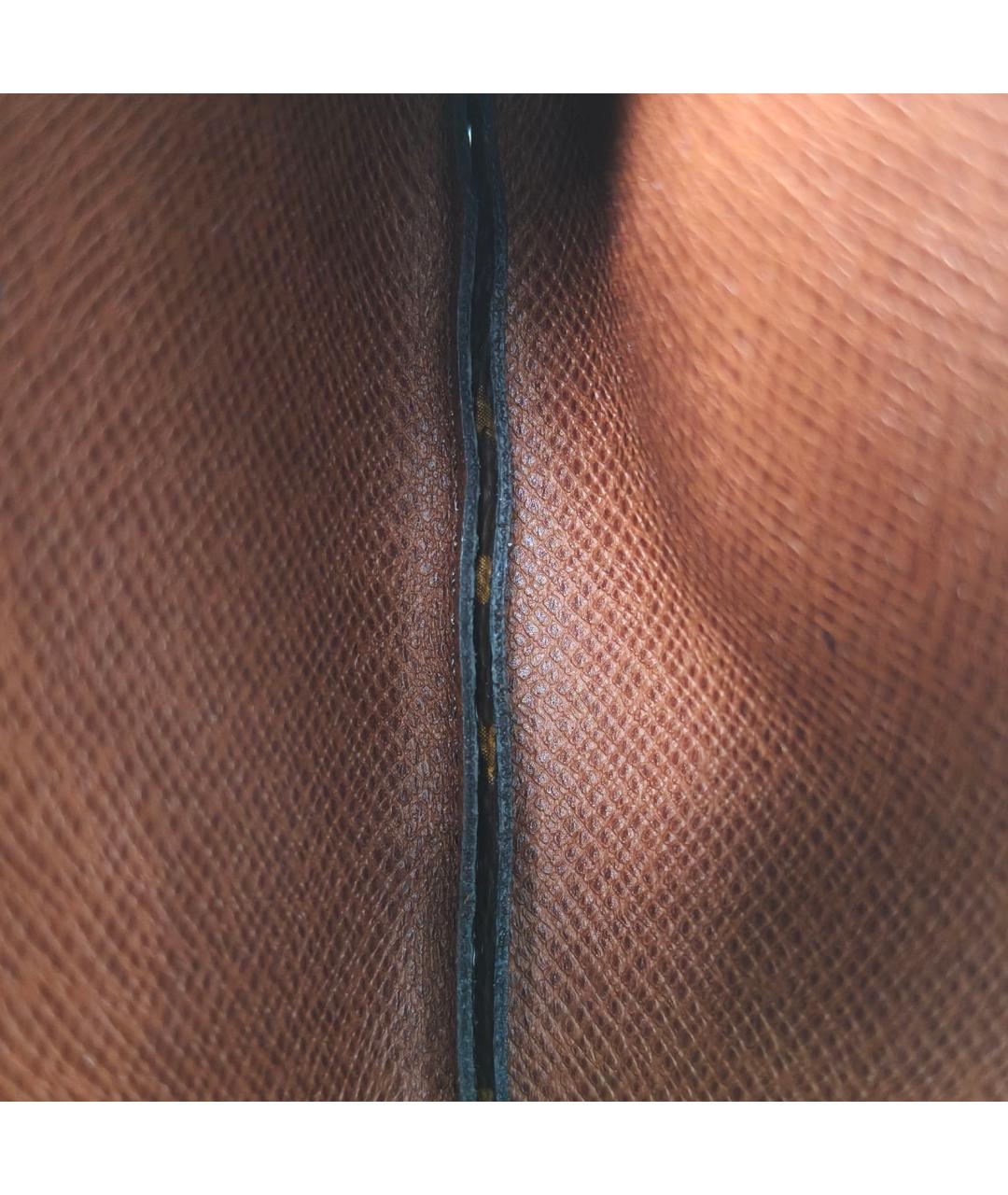 LOUIS VUITTON Коричневый кошелек, фото 7